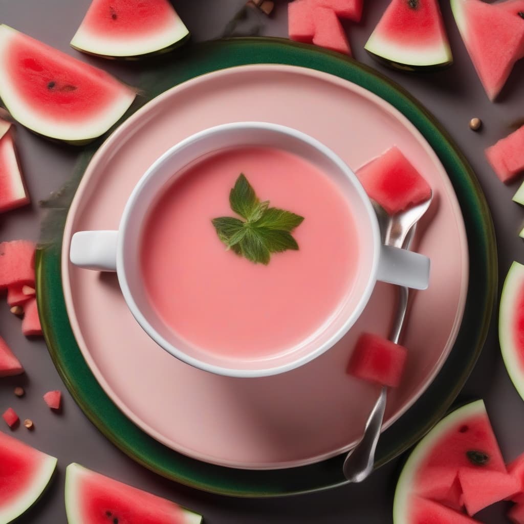 Watermelon Milk Tea