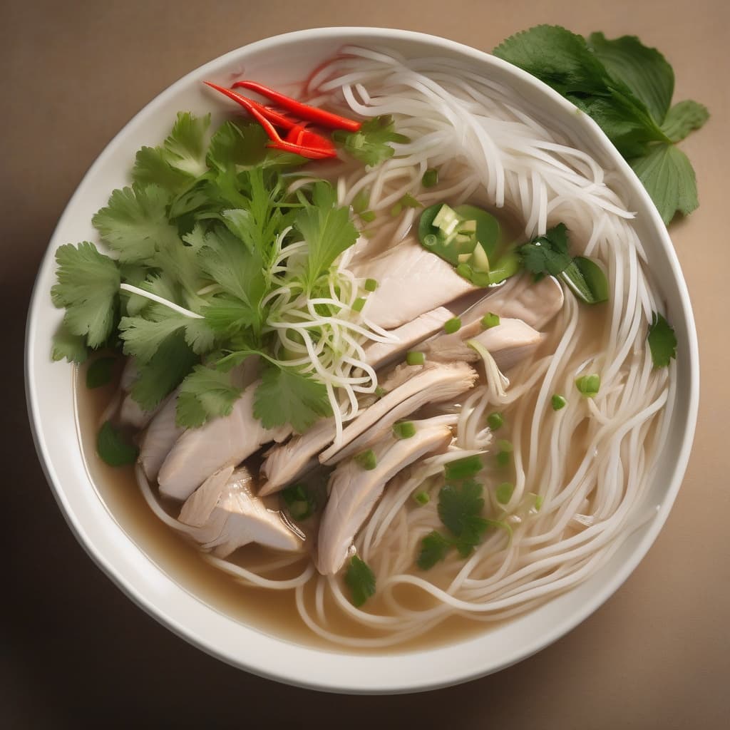 P4. Phở Gà - Chicken Pho