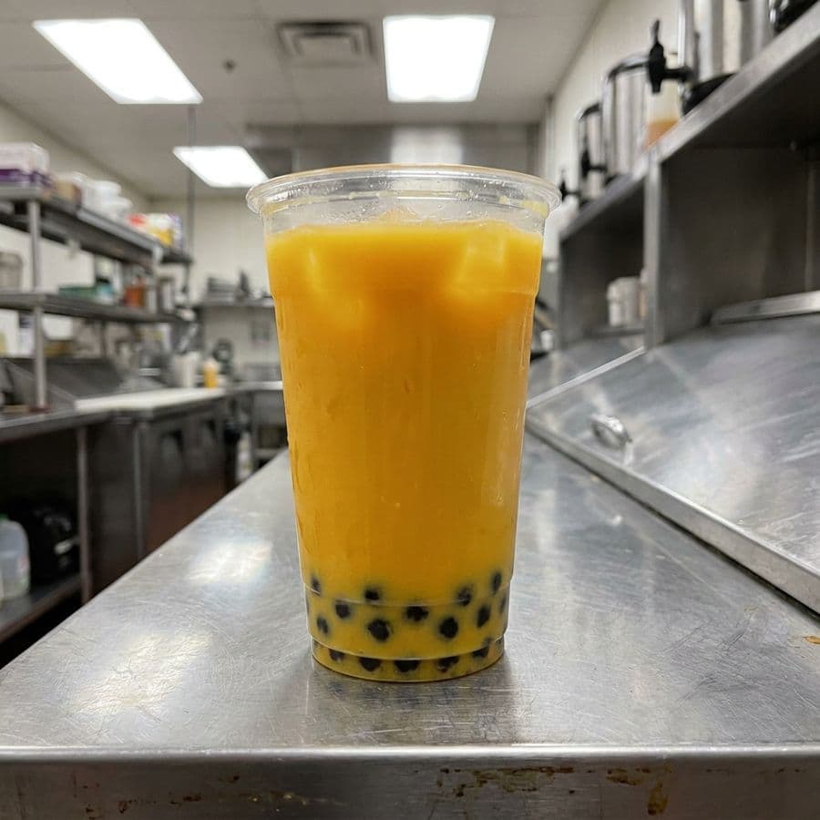 Mango Milk Tea