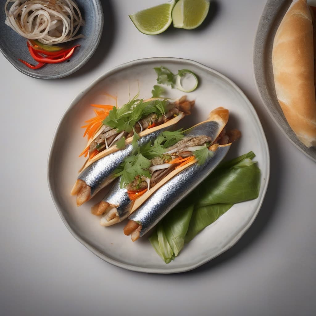 3. Sardine Fish Banh Mi