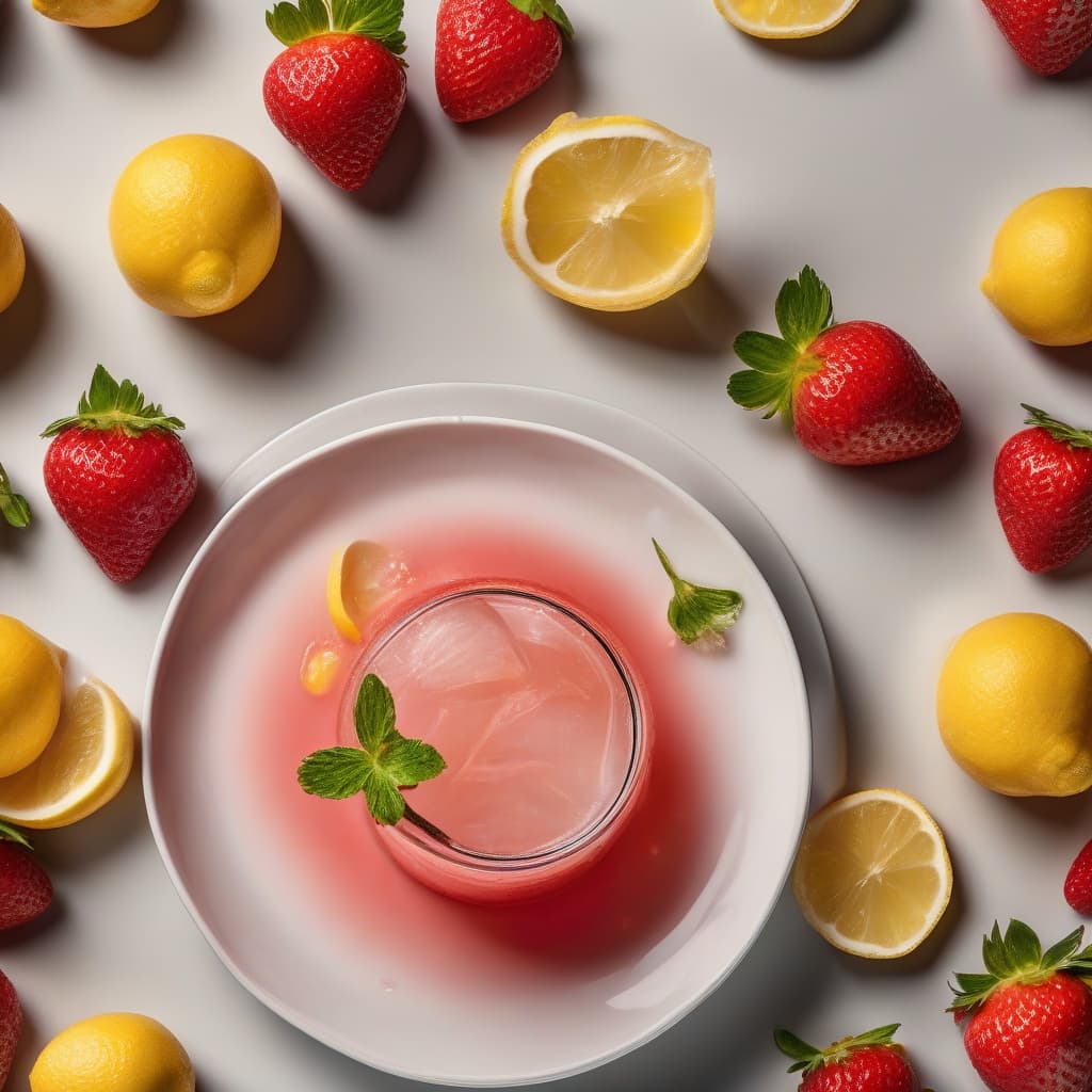 Strawberry Lemonade (Fresh Squeezed)