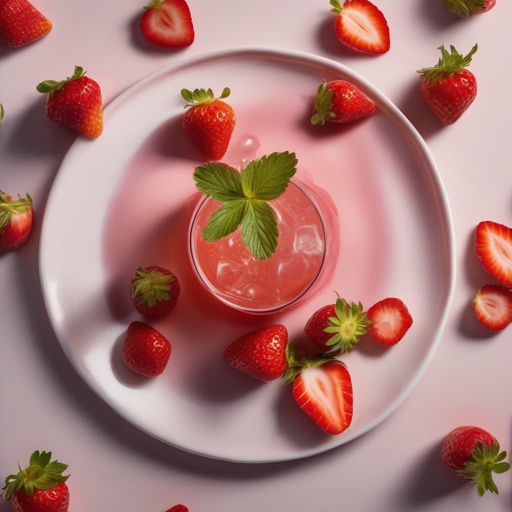 Strawberry Fruit Soda