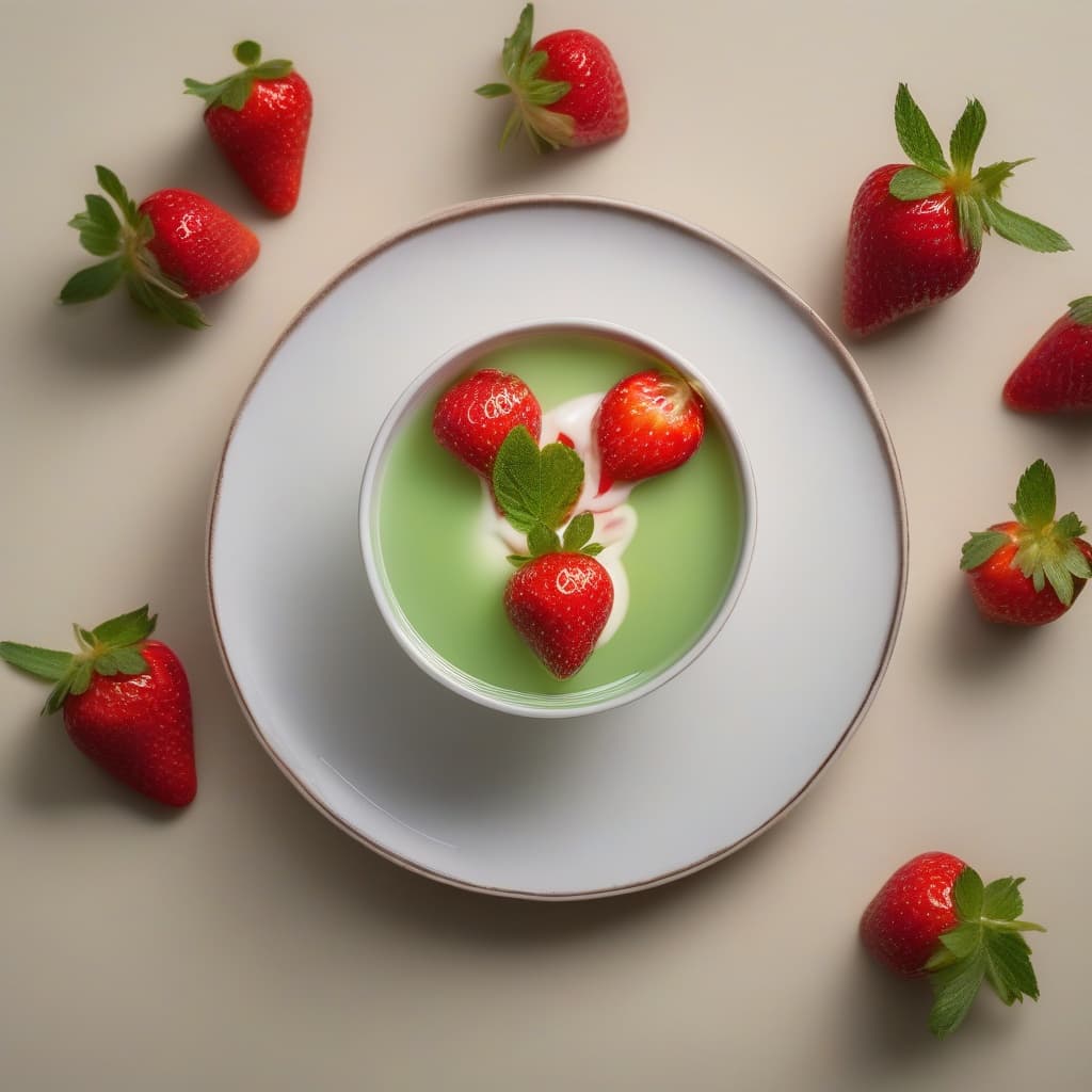 Yakult Strawberry Green Tea