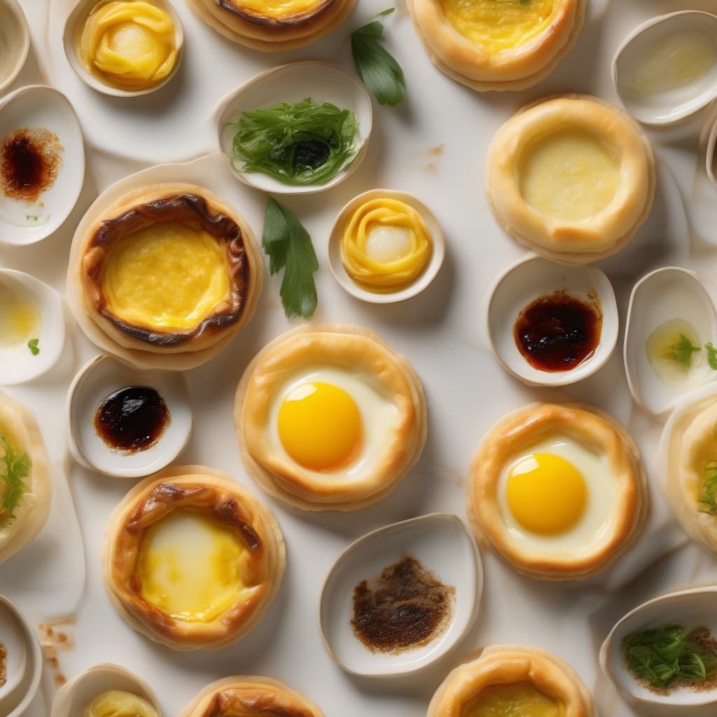 Egg Tart Steam Bun