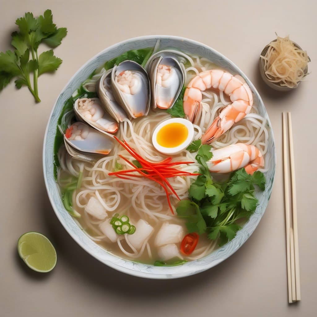 P5. Phở Hải Sản - Seafood Phở