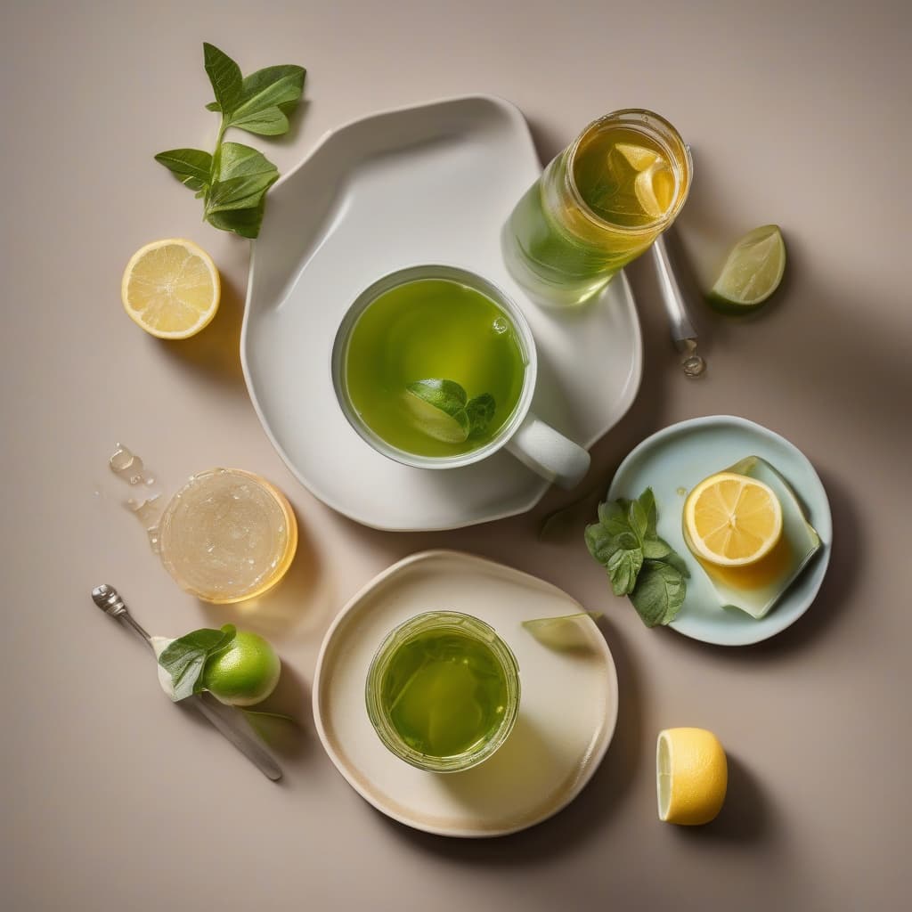 Honey Green Iced Tea