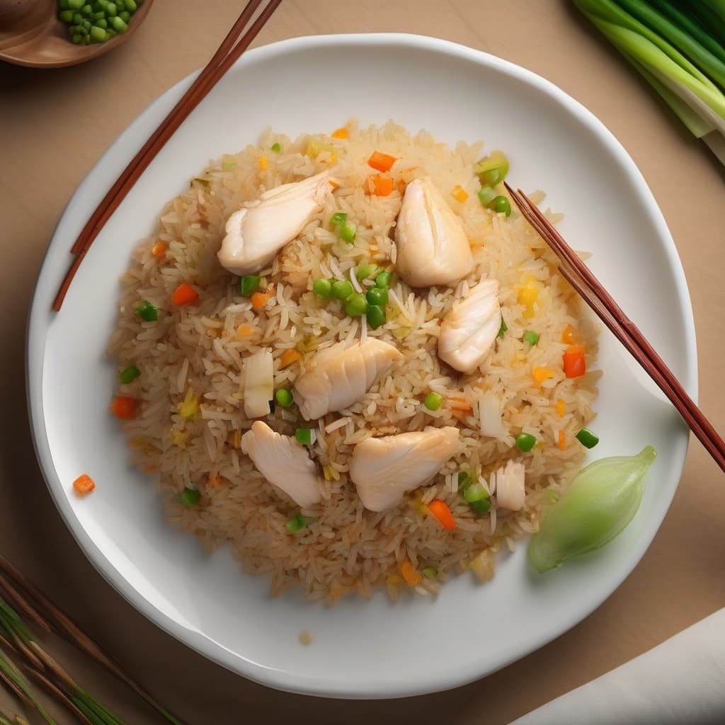 Chicken Fried Rice - Cơm Chiên Gà