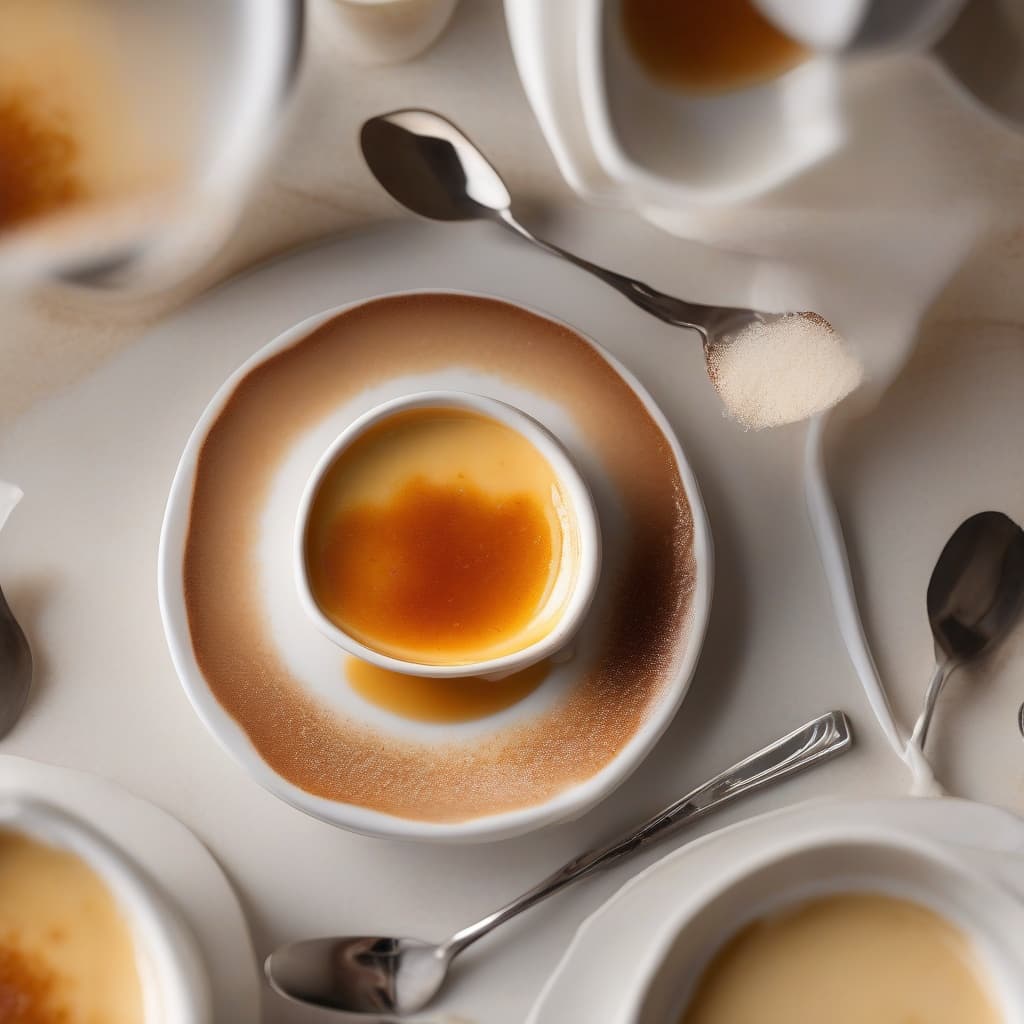 Creme Brulee Brown Sugar Fresh Milk