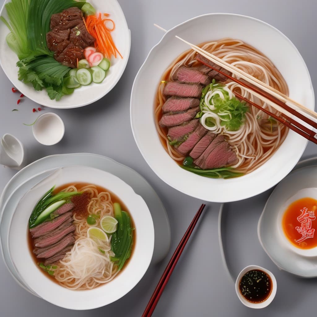 Beef Vermicelli Noodle - Bún Bò Nướng