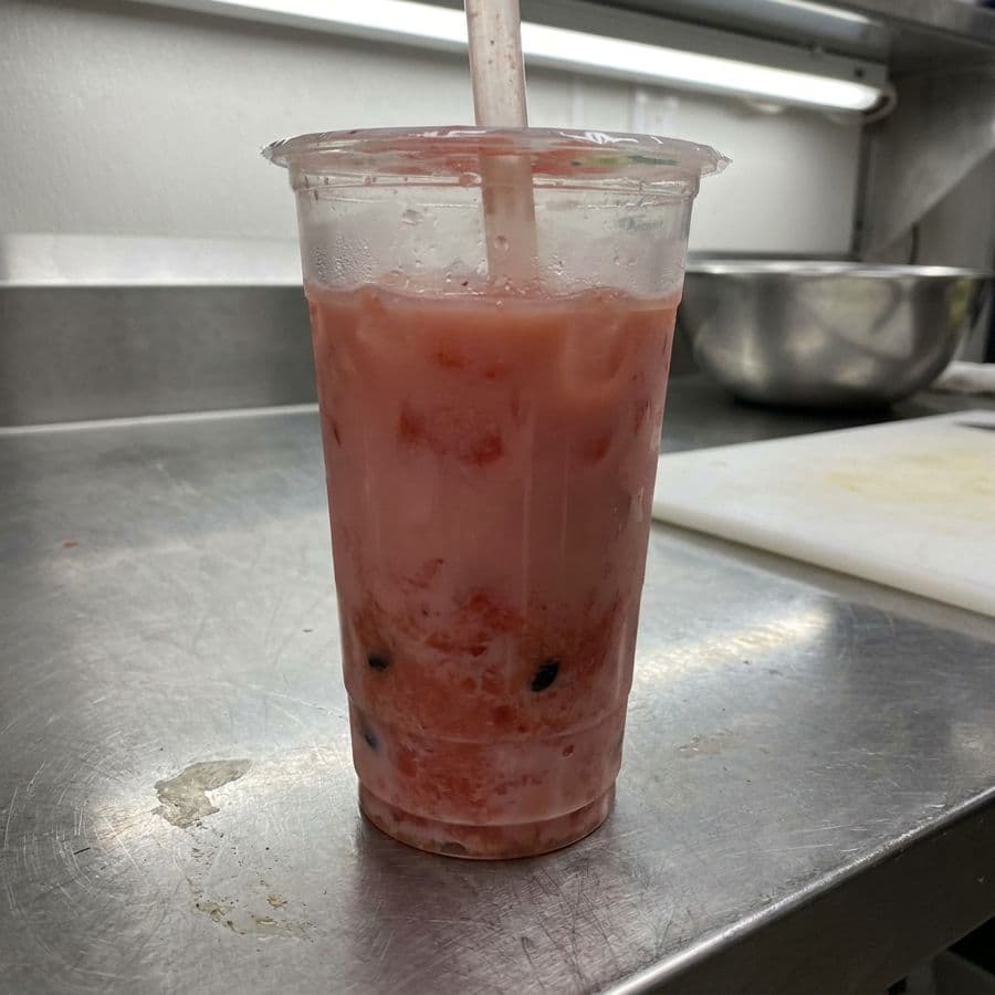 Watermelon Milk Tea