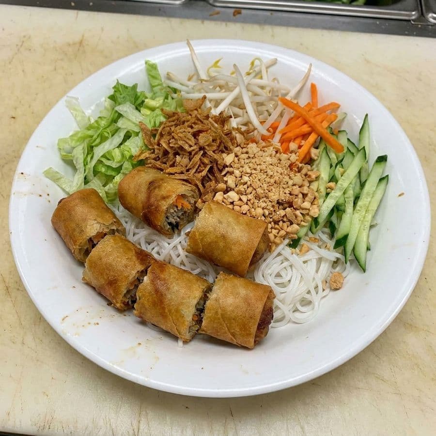Vermicelli Egg Rolls - Bún Chả Giò
