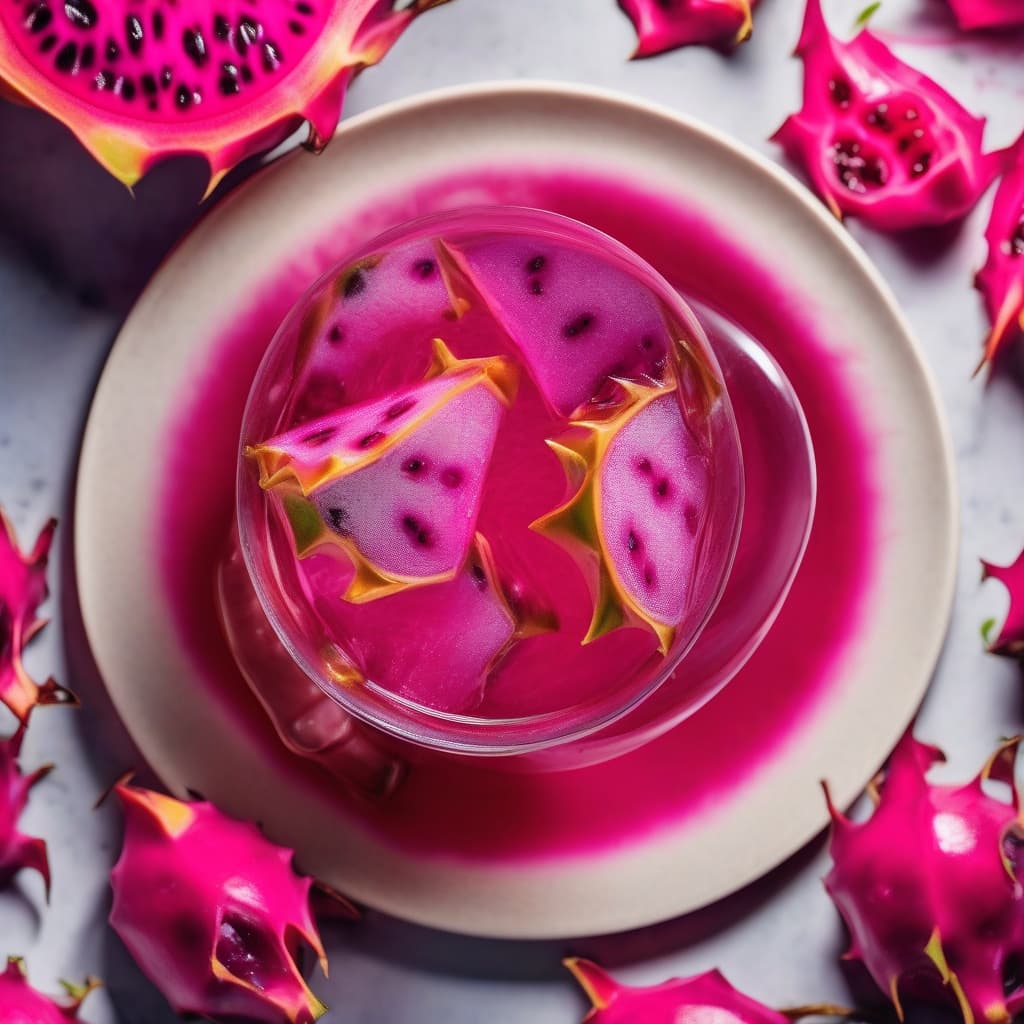 Dragon Fruit Iced Tea