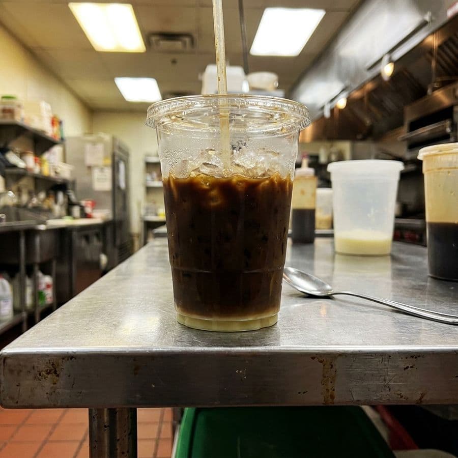 Iced Coffee with Condensed Milk - Cafe Sua Da