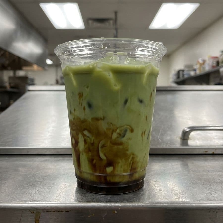 Brown Sugar Matcha Iced Latte