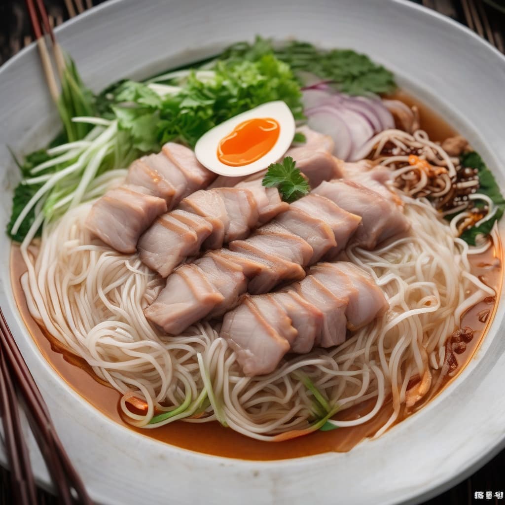 Pork Vermicelli Noodle - Bún Thịt Nướng