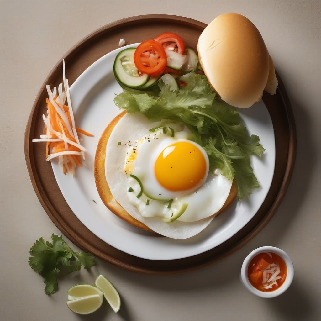 7. Fried Egg Banh Mi