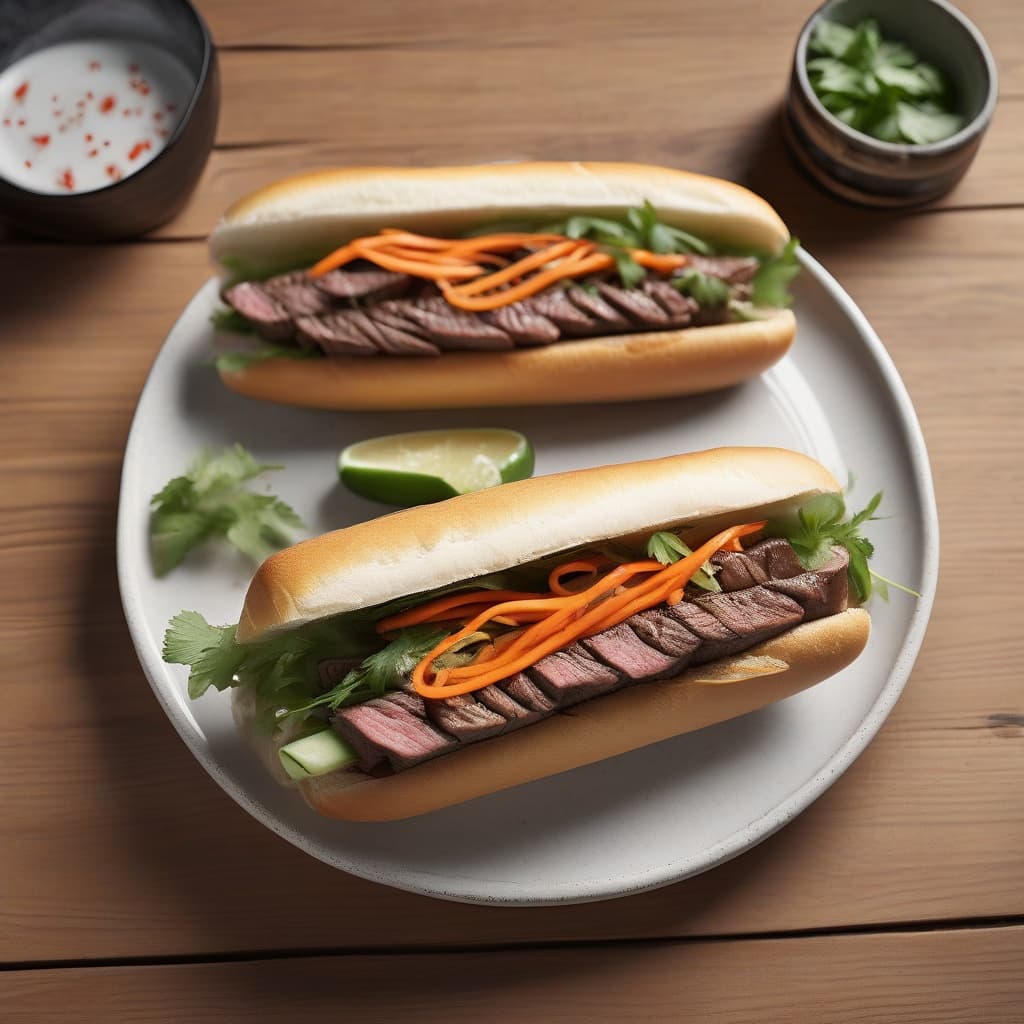 12. Grilled Beef Banh Mi