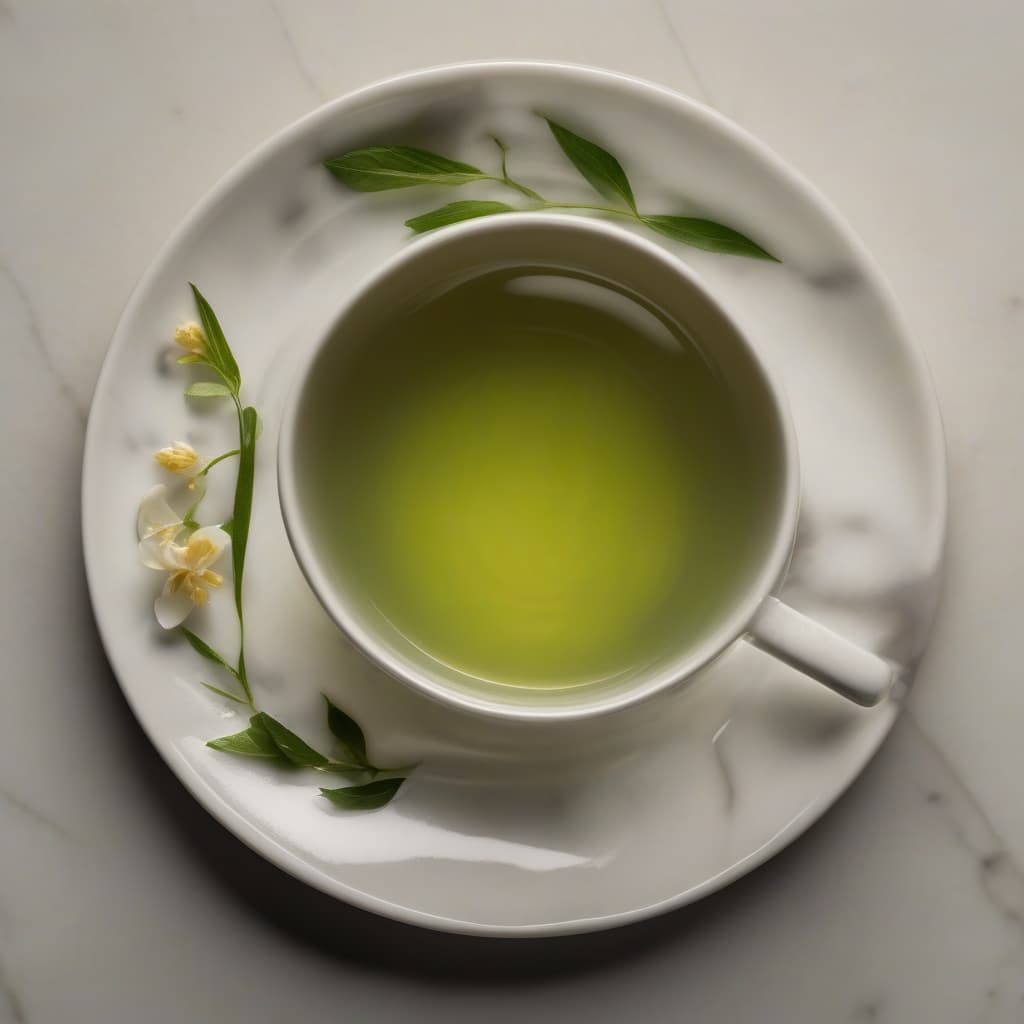 Jasmine Green Hot Tea (16 oz)