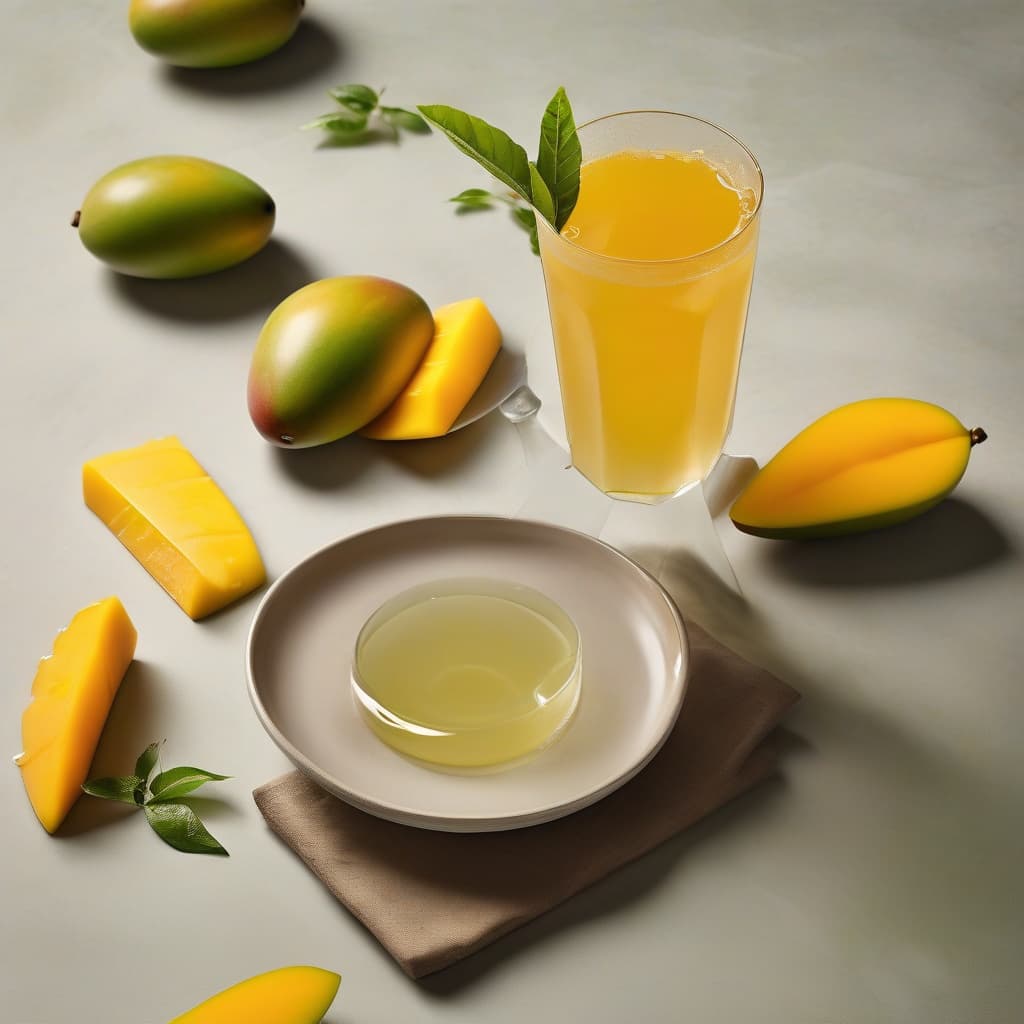 Mango Green Iced Tea
