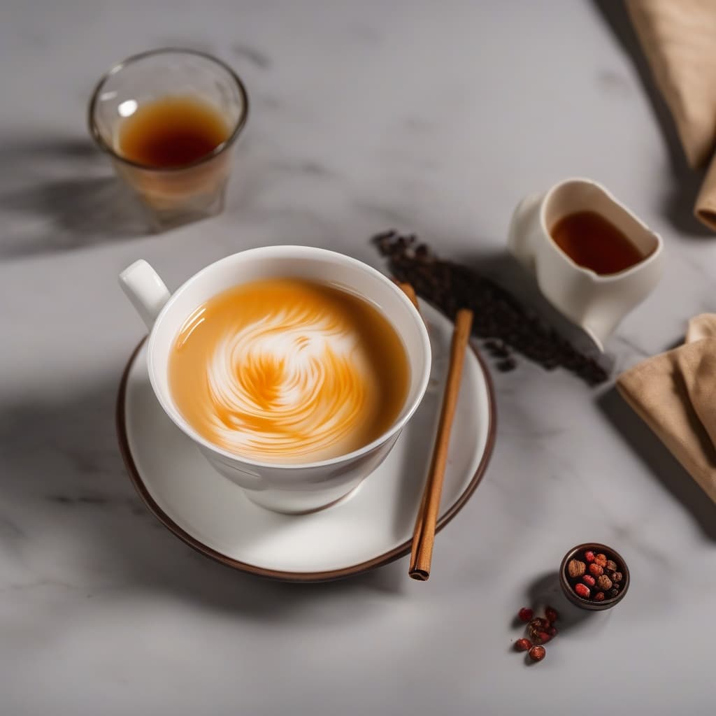 Saigon Hot Milk Tea (16 oz)